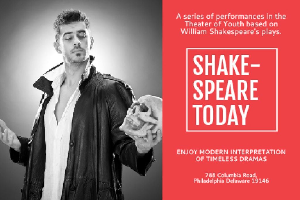 Shakespeare's performances in the Theater of Youth — ein Design erstellen Shakespeare's performances in the Theater of Youth — ein Design erstellen