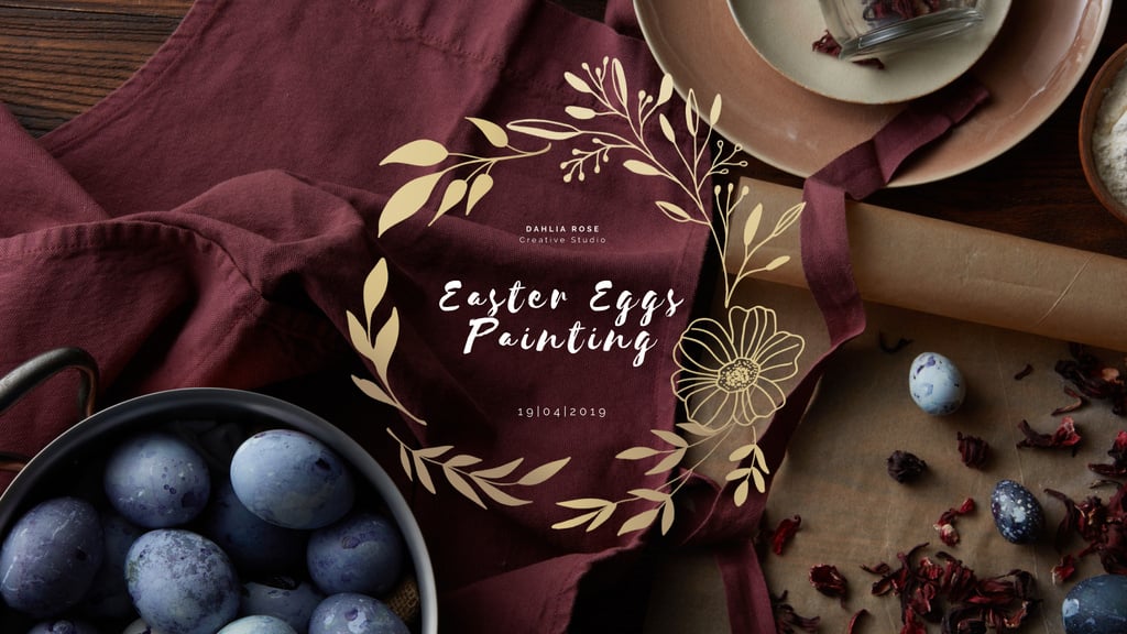 Coloring Easter eggs to Easter Day — Create a Design Coloring Easter eggs to Easter Day — Create a Design