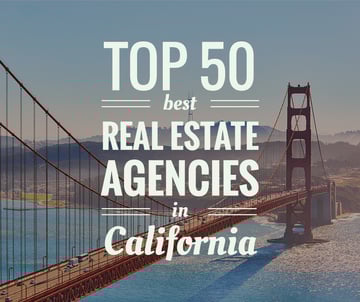 Real estate agencies in California poster