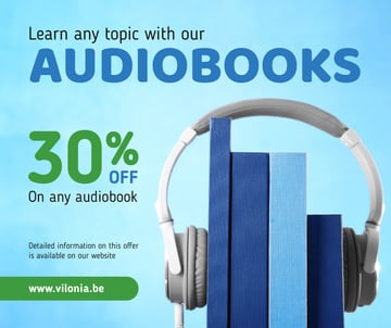 Audio books Offer with Headphones