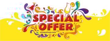 Colorful cocktail drinks Offer