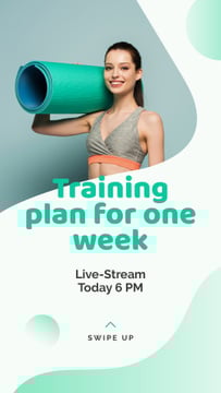 Live Stream about Yoga training plan