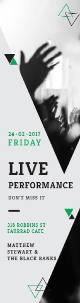 Matthew Stewart & The Black Banks live performance — ein Design erstellen Matthew Stewart & The Black Banks live performance — ein Design erstellen