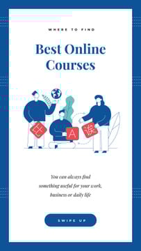 People studying foreign languages
