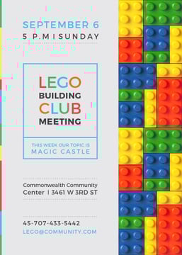 Lego Building Club meeting Constructor Bricks
