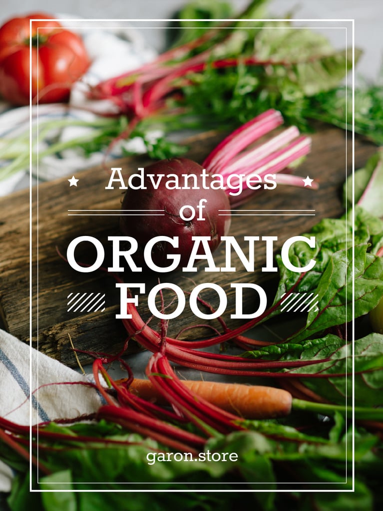 Healthy Food Raw Vegetables and Fruits — Maak een ontwerp Healthy Food Raw Vegetables and Fruits — Maak een ontwerp