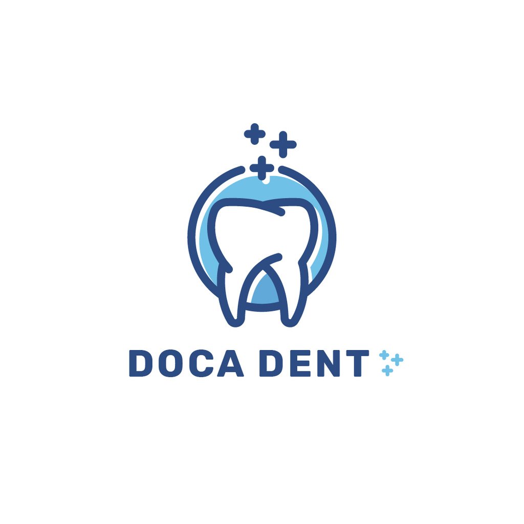 Dental Services with Healthy Tooth Icon — Створити дизайн Dental Services with Healthy Tooth Icon — Створити дизайн