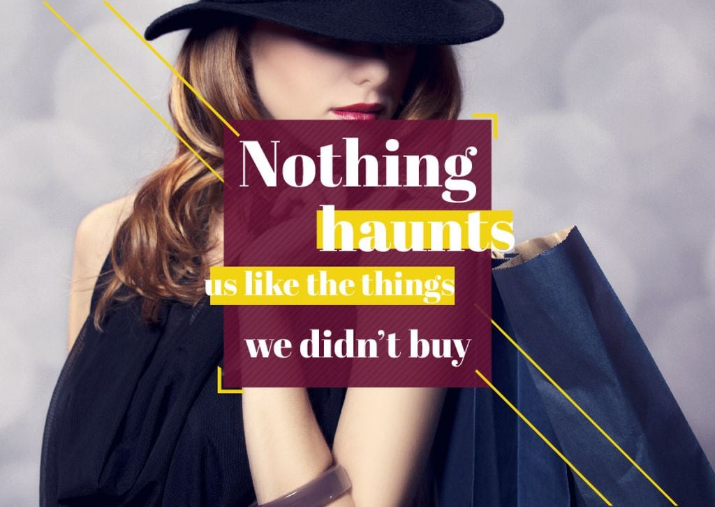 Quotation about shopping haunts — Створити дизайн Quotation about shopping haunts — Створити дизайн