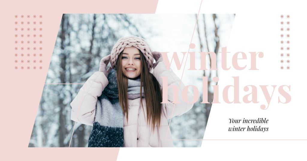 Stylish woman in winter clothes — ein Design erstellen Stylish woman in winter clothes — ein Design erstellen