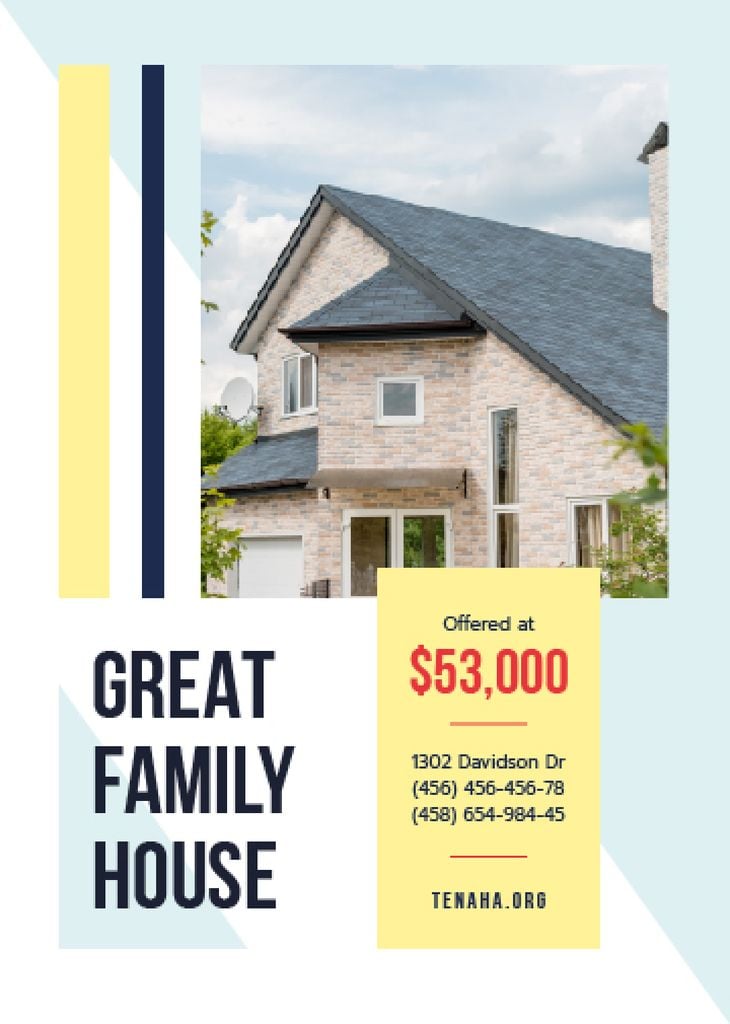Real Estate Offer Residential Modern House — Create a Design Real Estate Offer Residential Modern House — Create a Design