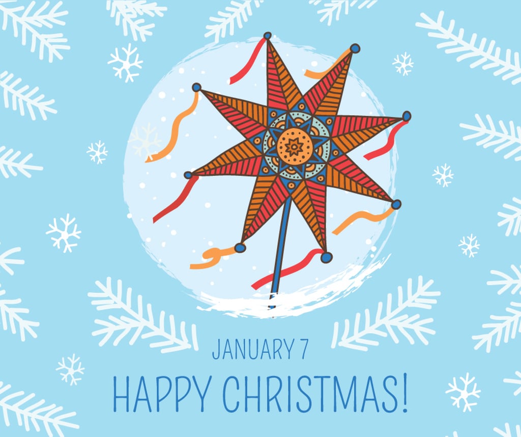 Happy Christmas greeting with Star — Maak een ontwerp Happy Christmas greeting with Star — Maak een ontwerp
