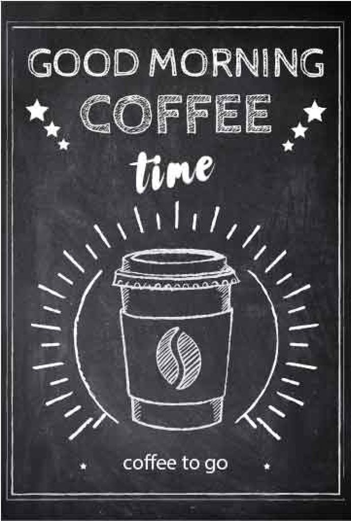 Coffee time chalk advertisement — Maak een ontwerp Coffee time chalk advertisement — Maak een ontwerp