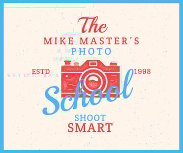 Photo School Ad Stamp of Camera