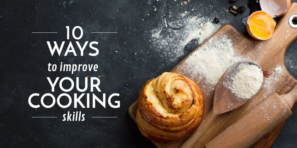 Improving Cooking Skills with freshly baked bun — Crear un diseño Improving Cooking Skills with freshly baked bun — Crear un diseño