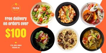 Meal Delivery Menu Offer