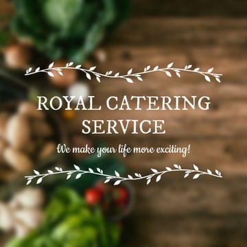 Catering Service Advertisement