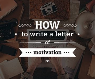 how to write a letter of motivation poster