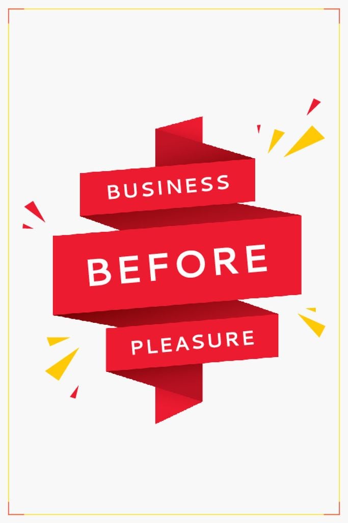 Business Quote on Red Ribbon | Tumblr Graphics Template — Create a Design Business Quote on Red Ribbon | Tumblr Graphics Template — Create a Design