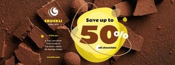 Sale Offer Sweet Chocolate Pieces