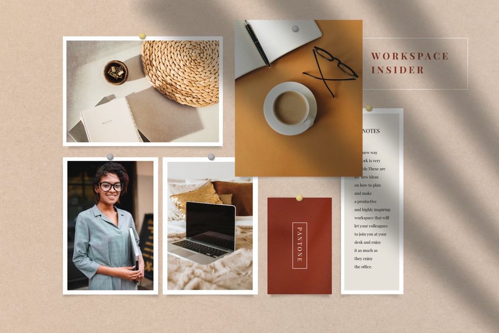 Stylish Girl at her Workplace — Создать дизайн Stylish Girl at her Workplace — Создать дизайн