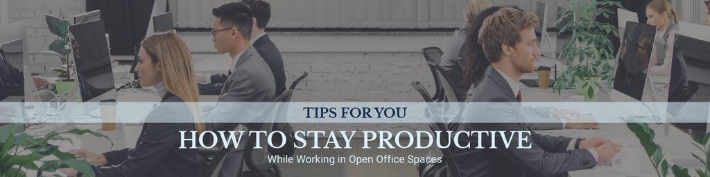Productivity Tips Colleagues Working in Office — ein Design erstellen Productivity Tips Colleagues Working in Office — ein Design erstellen