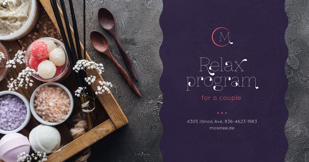 Relax Program for Couple Offer — ein Design erstellen Relax Program for Couple Offer — ein Design erstellen
