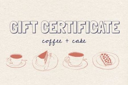 Certificado de regalo 432 × 288 in