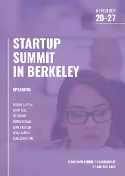 Startup Summit in Berkeley 2017