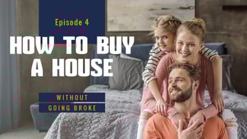 Real Estate Ad Parents with Daughter at Home