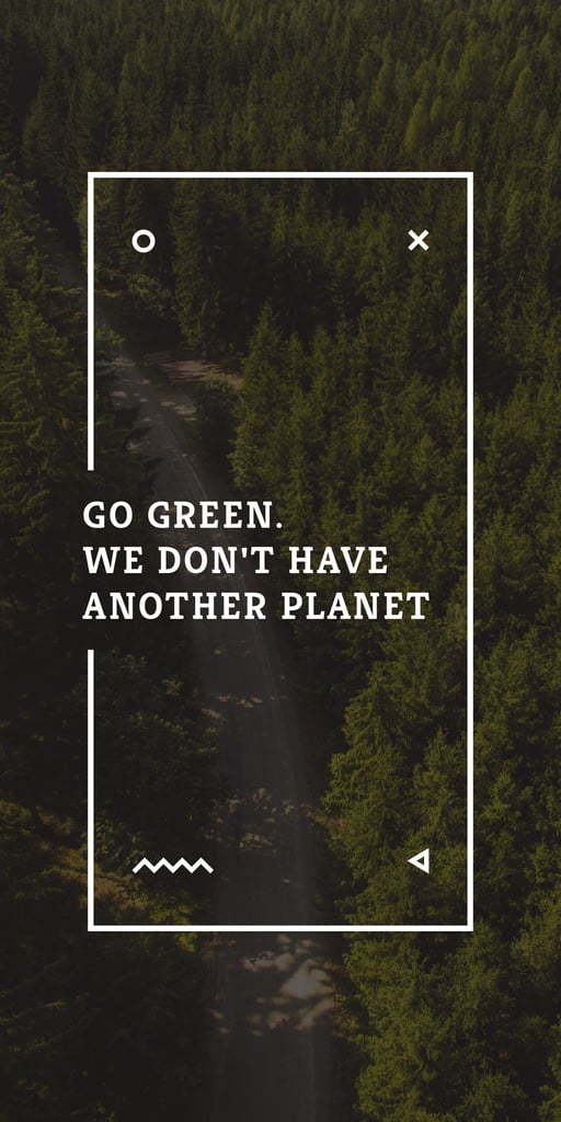 Ecology Quote with Forest Road View — Create a Design Ecology Quote with Forest Road View — Create a Design