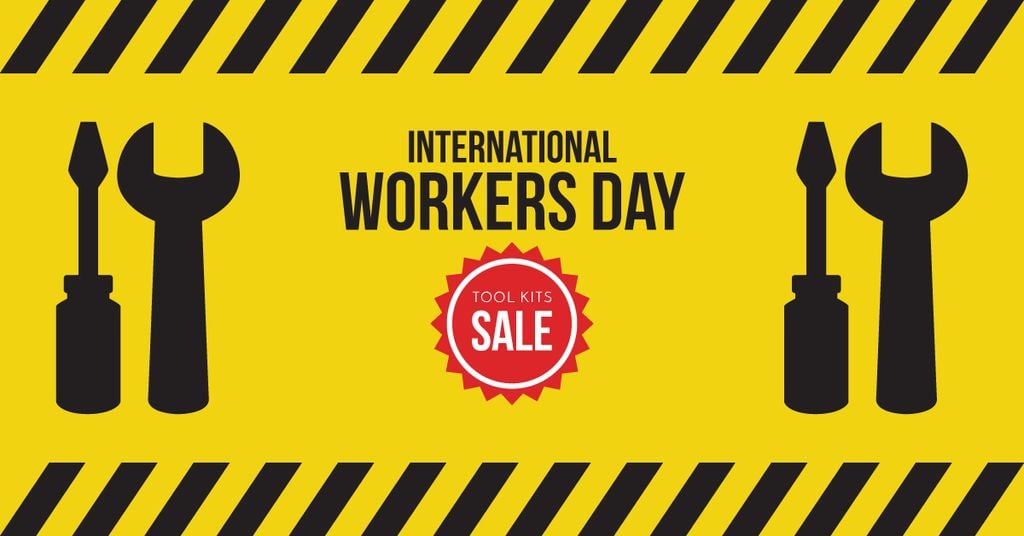 Sale on Happy International Workers Day — Create a Design Sale on Happy International Workers Day — Create a Design