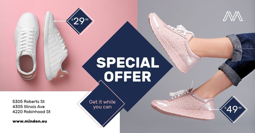 Shoes Sale Female Legs in Sports Shoes — Создать дизайн Shoes Sale Female Legs in Sports Shoes — Создать дизайн