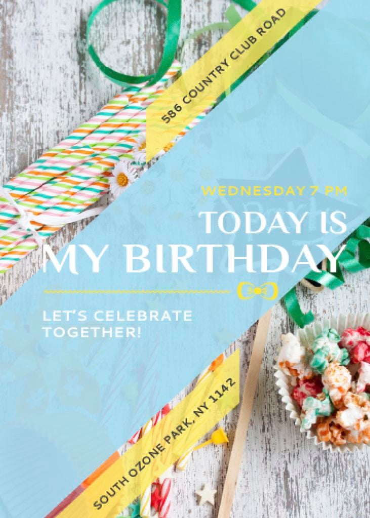 Birthday party in South Ozone park — ein Design erstellen Birthday party in South Ozone park — ein Design erstellen