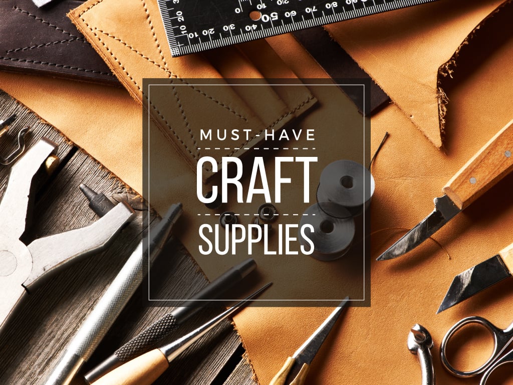 Craft Supplies Guide Leather Pieces and Tools — Create a Design Craft Supplies Guide Leather Pieces and Tools — Create a Design