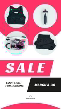 Sale Offer Sports Equipment in Pink