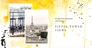 Real Estate Offer with Paris city view