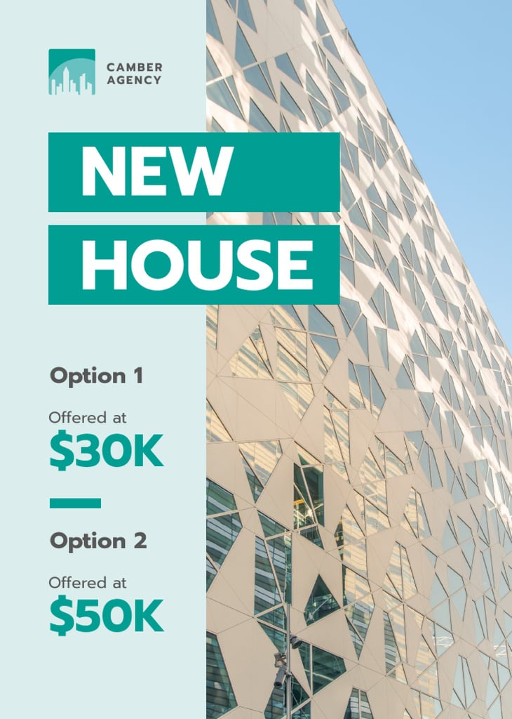 Real Estate Offer Glass Building Facade — Create a Design Real Estate Offer Glass Building Facade — Create a Design