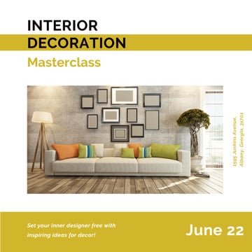 Interior decoration masterclass with Cozy Room