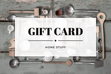 Gift card for store of homestuff