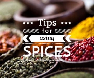 tips for using spices card