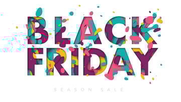 Black Friday inscription