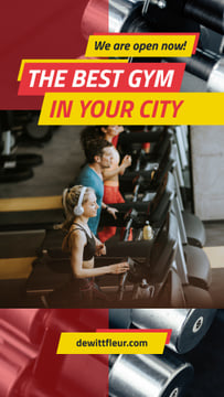 People training on treadmills