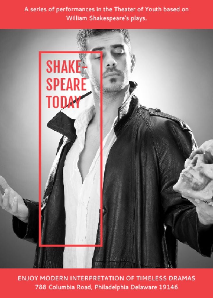 Shakespeare's performances in the Theater of Youth — Create a Design Shakespeare's performances in the Theater of Youth — Create a Design