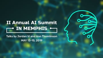Artificial Intelligence Summit Invitation Head Icon