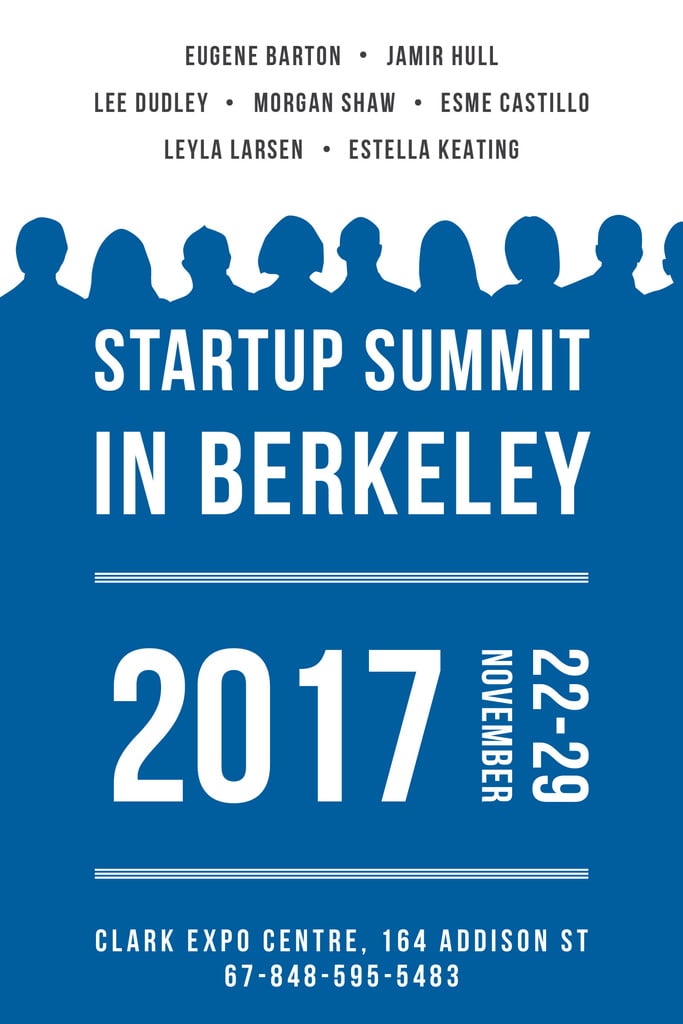 Startup Summit Announcement Businesspeople Silhouettes | Pinterest Template — ein Design erstellen Startup Summit Announcement Businesspeople Silhouettes | Pinterest Template — ein Design erstellen