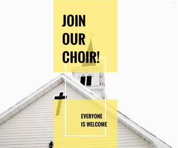 Invitation to a religious choir