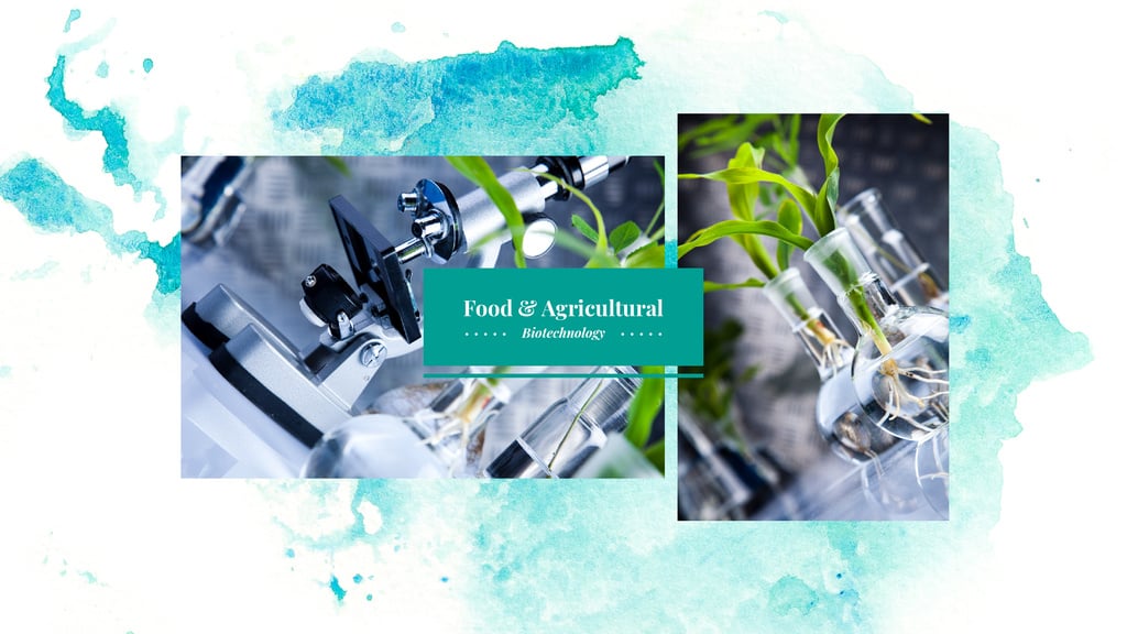 Food and Agricultural Biotechnology — Modelo de projeto Food and Agricultural Biotechnology — Modelo de projeto