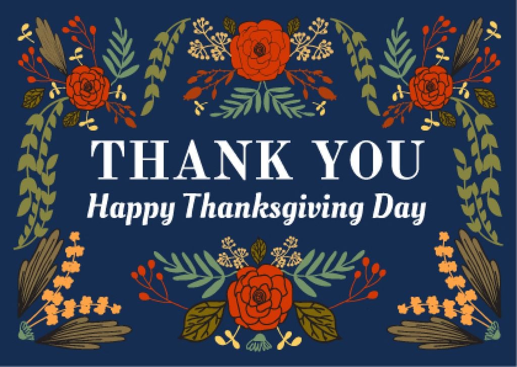 thanksgiving day greeting card — Створити дизайн thanksgiving day greeting card — Створити дизайн