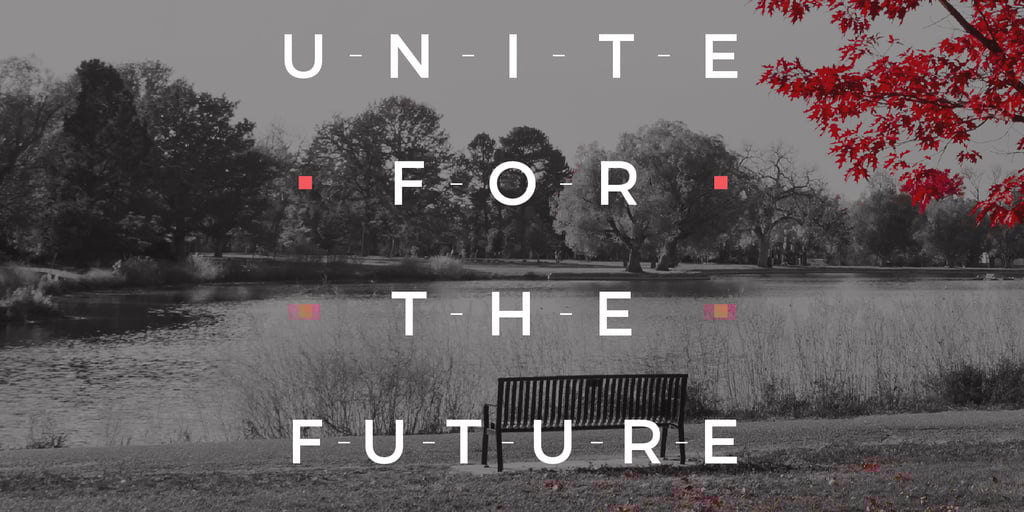 Concept of Unite for the future — Crear un diseño Concept of Unite for the future — Crear un diseño