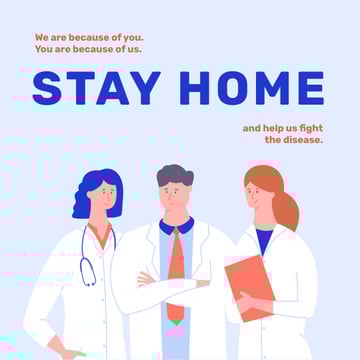 #Stayhome Coronavirus awareness with Doctors team
